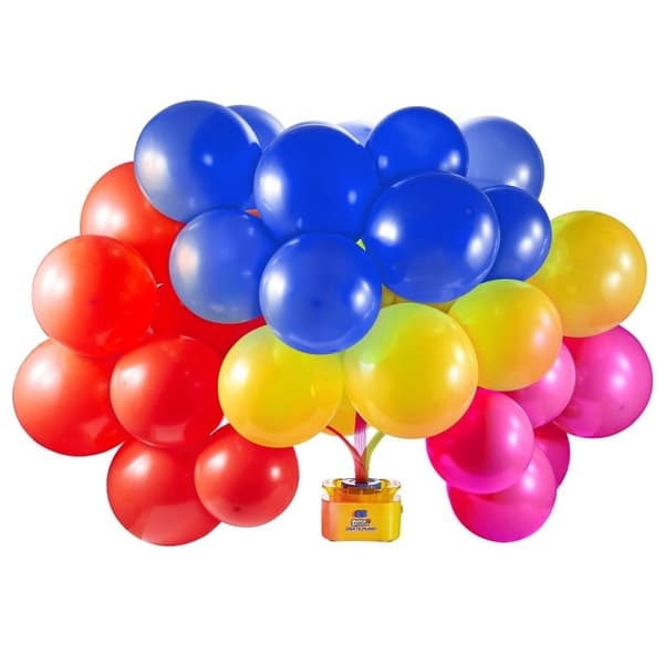 Bunch O Balloons Kit - 16 rosa ballonnen med pomp