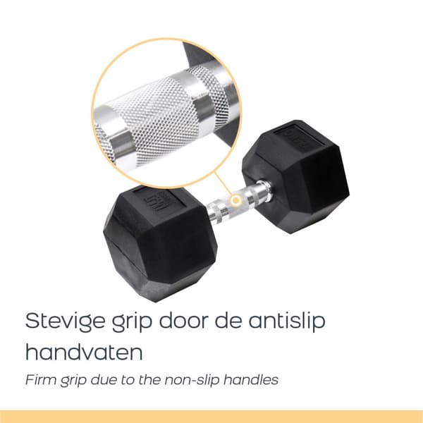 Orange Gym - Hex Hantel - 16kg