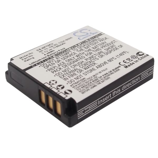 Batteri for CGA-S005 erstatningsbatteri