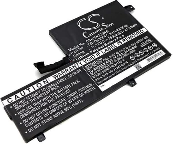 Akku Lenovo N22 Chromebookille jne
