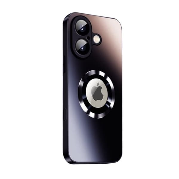 SiGN Magnetic Cover iPhone 16 med linsebeskyttelse og logovisning - Svart