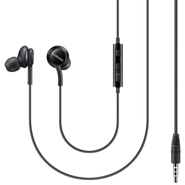 Samsung AUX 3,5 mm hovedtelefoner - sort