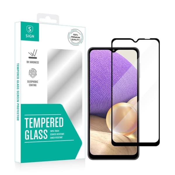 SiGN 2.5D skærmbeskytter i hærdet glas til Samsung Galaxy A32 5G
