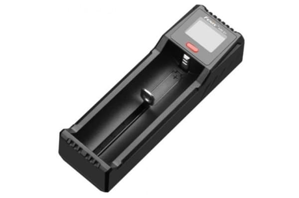 USB-lader Fenix ​​​​for li-ion 18650 / 16340 / 14500 / 21700 / 26650 / 10440 / AA / AAA / C Sort