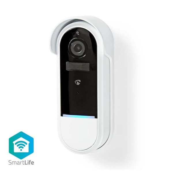 Nedis Smartlife Video Door Phone Full HD 1080p - valkoinen musta, Valkoinen