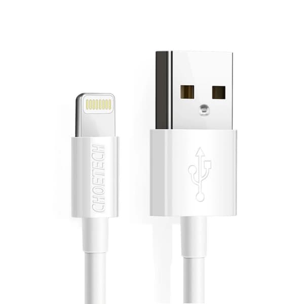 Choetech USB-A - Lightning MFI -kaapeli, 1,8 m - valkoinen