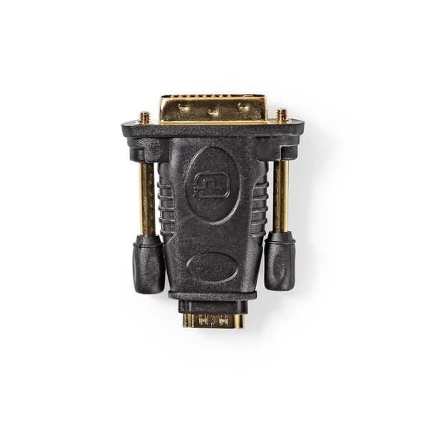Nedis HDMI-sovitin, DVI-D 24+1-nastainen uros - musta
