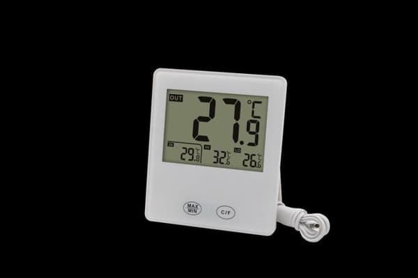 Nordic Quality Digital inomhus- och utomhustermometer med trådbunden ...