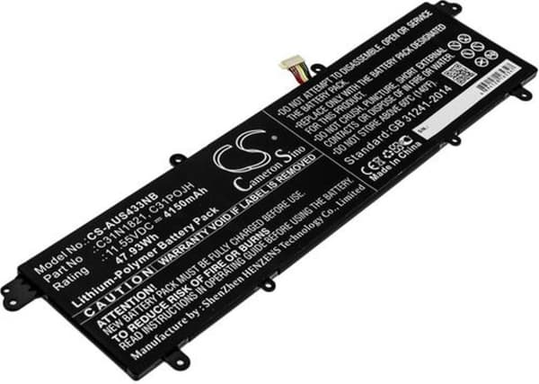 Batteri til Asus VivoBook S14 S433FA-EB491 osv
