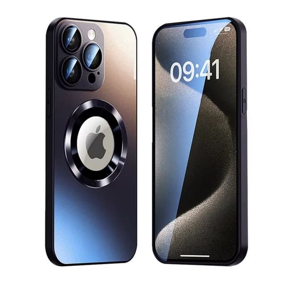 SiGN Magnetic Cover iPhone 16 Pro Max med linsebeskyttelse og logovisning - Sort