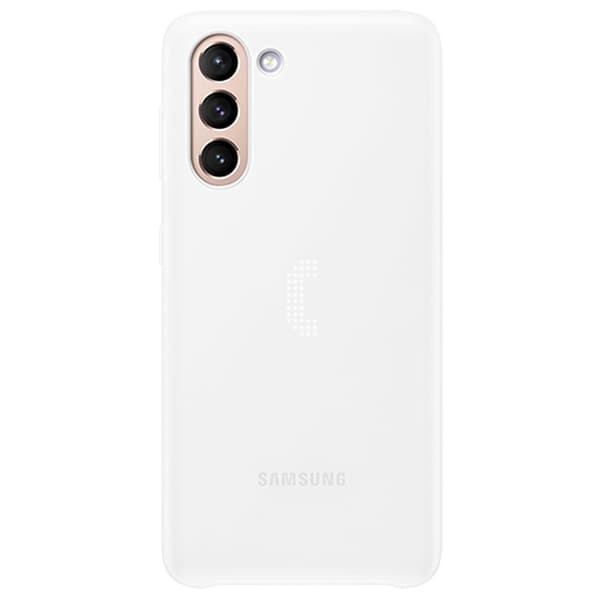 Samsung LED Cover til Samsung Galaxy S21 Plus 5G - Hvid