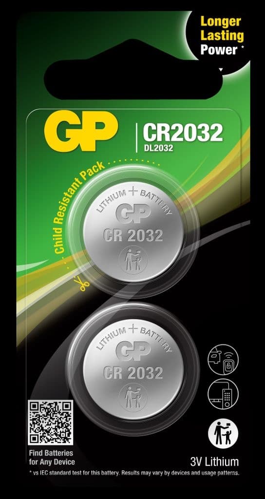CR2032 2-pak GP