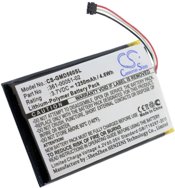 Akku Garmin Dezl 560LMT jne