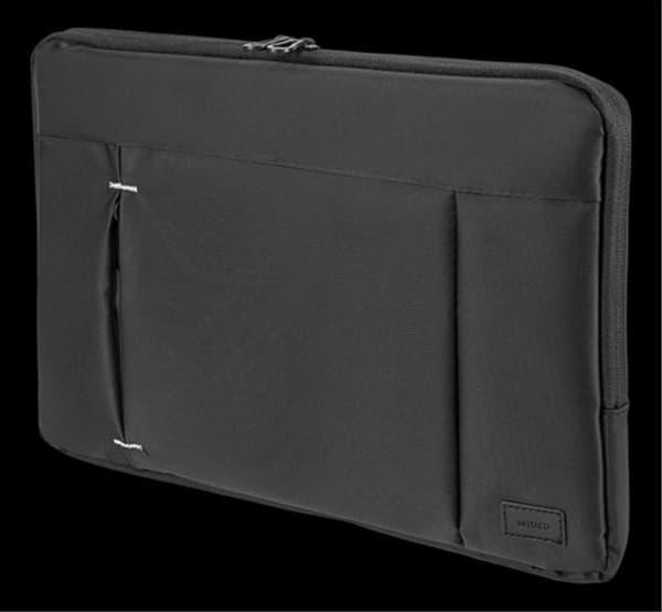 DELTACO Laptop-deksel for bærbare datamaskiner opptil 12" - Svart