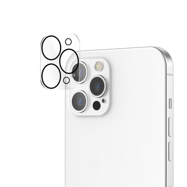 SiGN Hærdet glas Lens Cover til iPhone 12 Pro Max - Gennemsigtig
