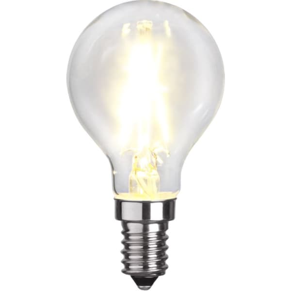 LED lampe E14 P45 klar 2W 2700K 250 lumen