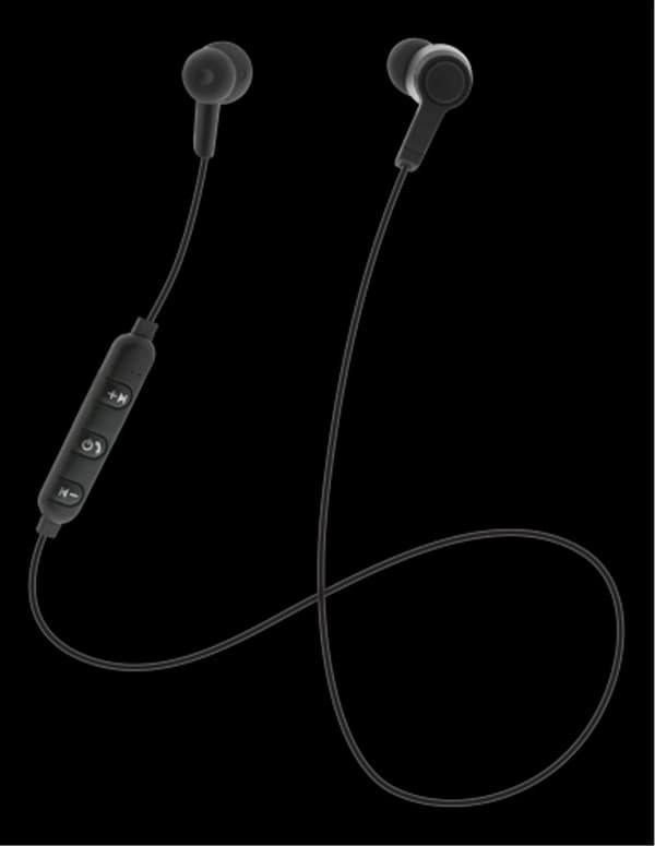 STREETZ In-Ear Bluetooth Hovedtelefoner - Sort