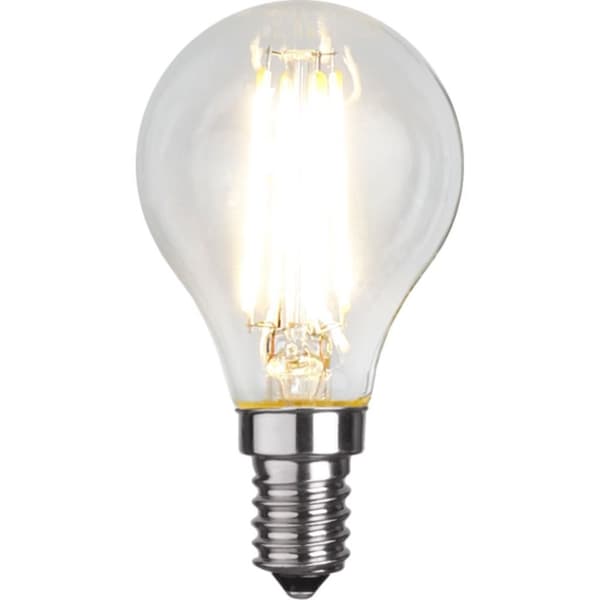 LED lampe E14 P45 klar 4W 2700K 470 lumen