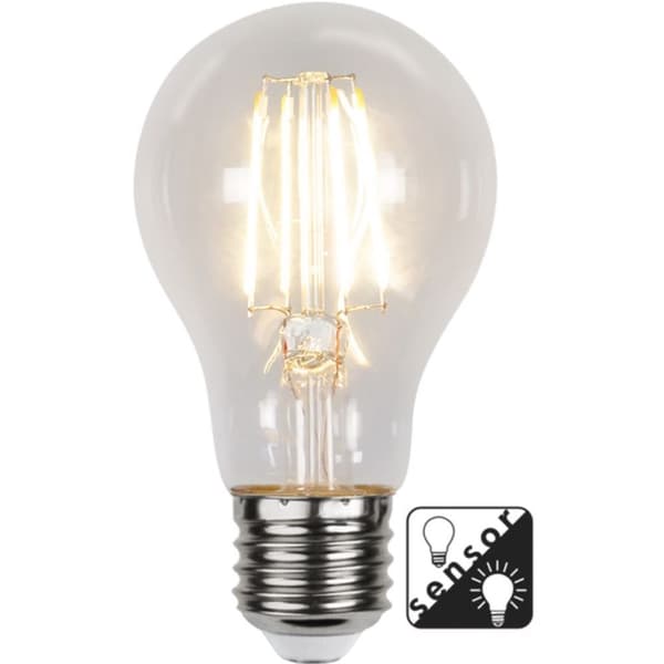 LED-lampe E27 A60 sensor klar 4,2W 2700K 450 lumen