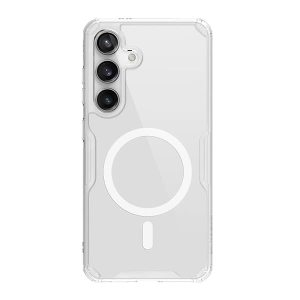 Nillkin Samsung Galaxy S24 Nature Pro -kotelo magneettirenkaalla - valkoinen