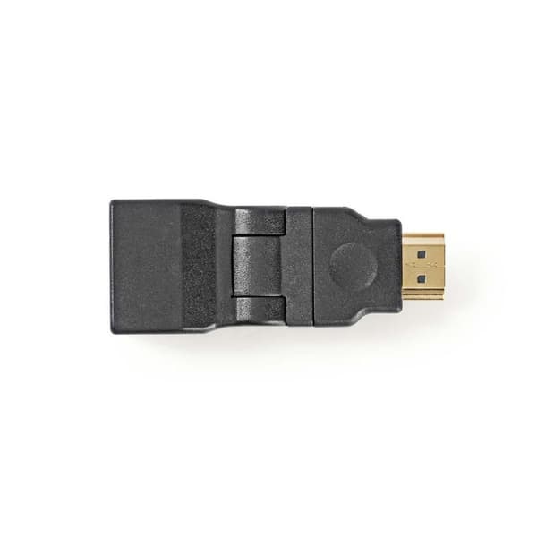 Nedis HDMI Adapter, Forgyldt - Sort