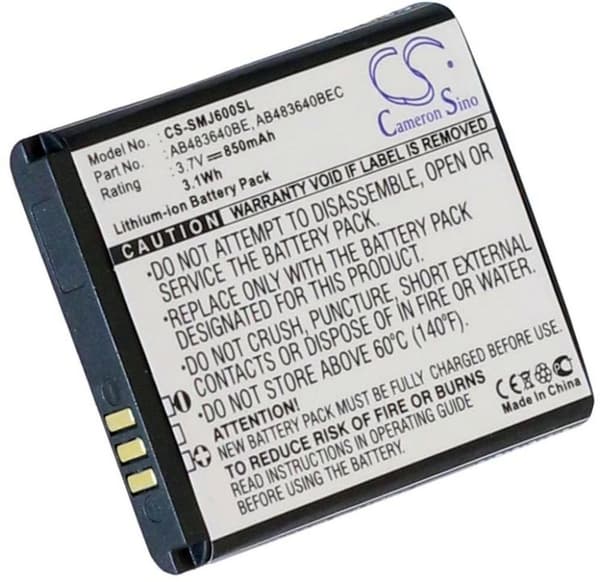 Batteri til Samsung SGH-F110 mfl erstatningsbatteri