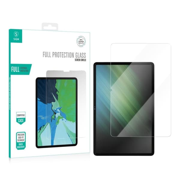 SiGN skjermbeskytter i herdet glass til Samsung Galaxy Tab S8 12,4"