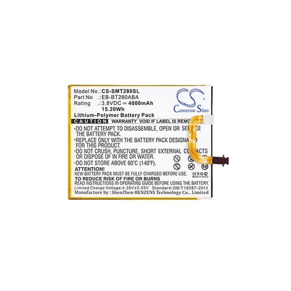 Batteri til Samsung Galaxy Tab A 7.0 2016 4G LTE osv