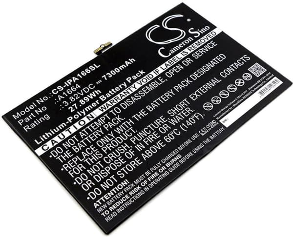 Batteri for batteri for Apple iPad 6.3 etc