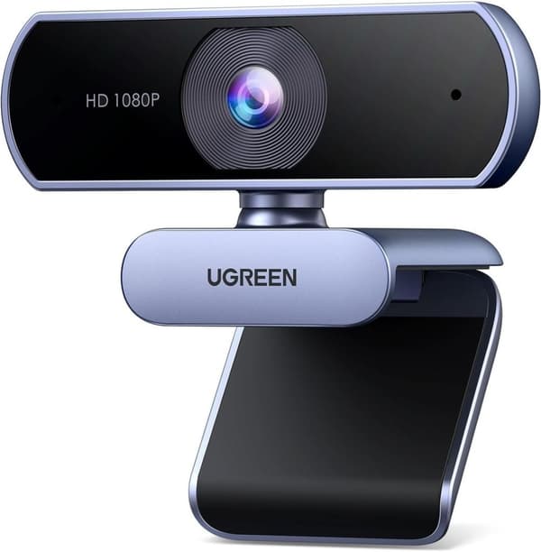 UGREEN USB HD Webcam 1080P med mikrofon