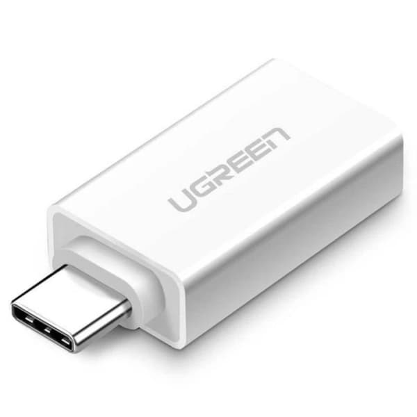 UGREEN USB-C til USB-A 3.0 Adapter - Hvid