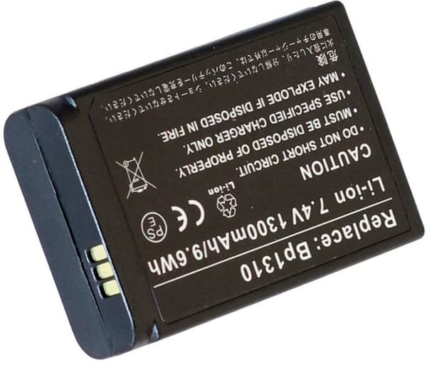 Batteri för BP-1310 ersättningsbatteri