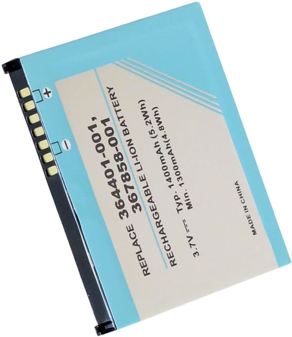 Batteri til HP iPAQ RX3100 erstatningsbatteri 1400 mAh