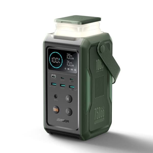 Joyroom Powerbank Super Large Capacity 75000 mAh, 100W med udtrækkeligt lys