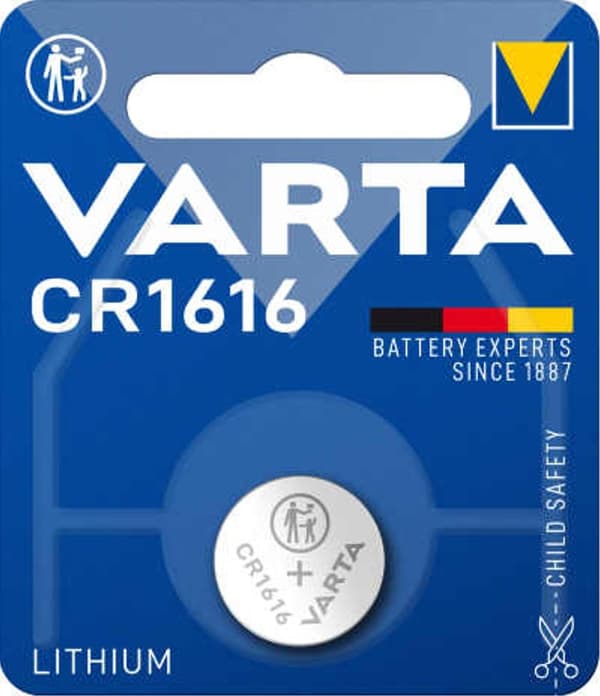 VARTA Lithium Coin knapcelle batteri CR1616