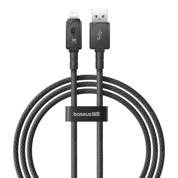 Baseus hurtigopladningsdatakabel USB - Lyn, 1m - Sort