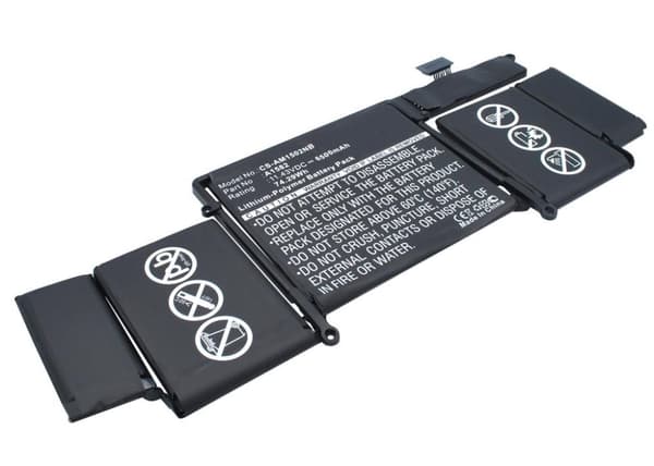 Batteri til Apple Macbook Pro 13" 2015 Retina etc