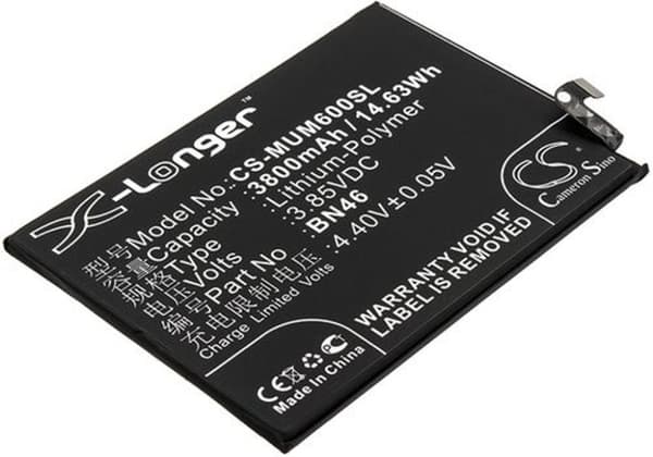 Batteri til Xiaomi Redmi Note 6 osv
