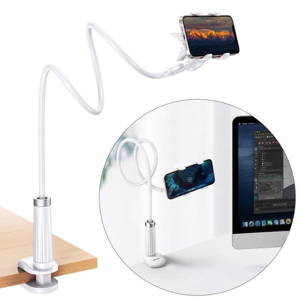 UGREEN Fleksibel Telefonholder - Hvid Hvid