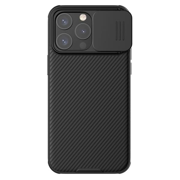 Nillkin iPhone 15 Pro CamShield magnetisk deksel med kamerabeskyttelse - svart