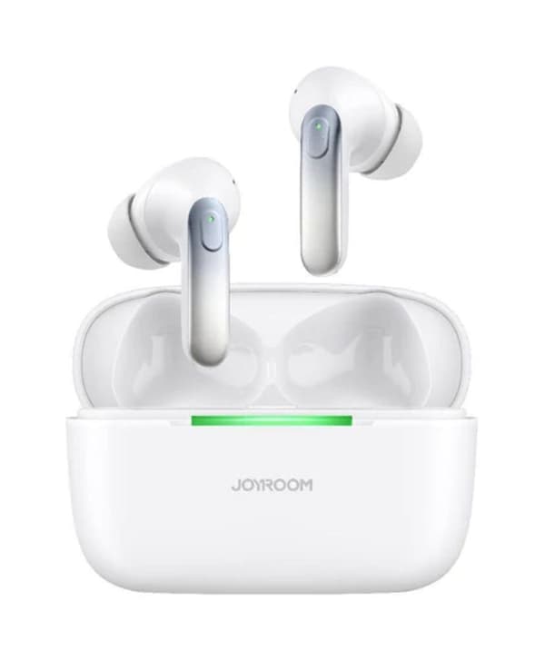 Joyroom Jbuds Series JR-BC1 True Wireless ANC-hörlurar - Vit