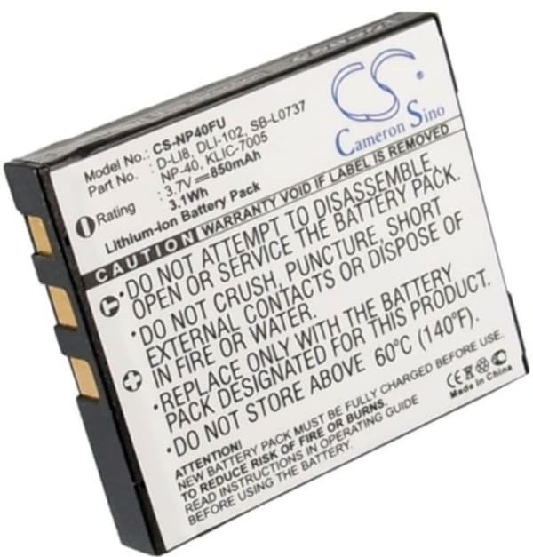 Batteri til Benq DC X600 etc