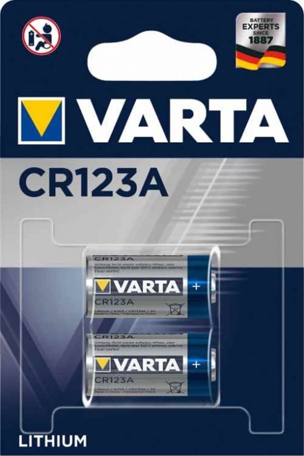 VARTA litium sylindrisk batteri CR2