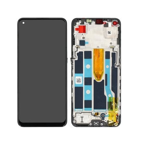 Oppo Reno7 5G / Find X5 Lite LCD-näyttö - musta