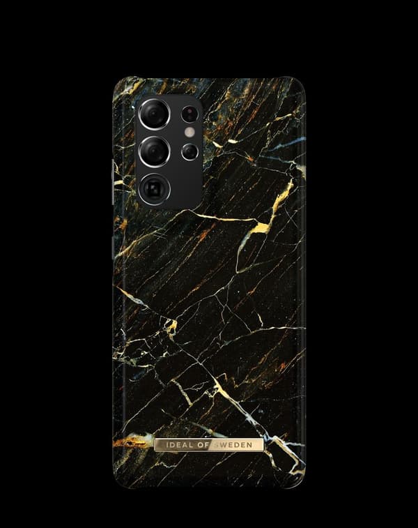iDeal of Sweden Fashion Case til Samsung Galaxy S21 Ultra - Port Laurent Marble
