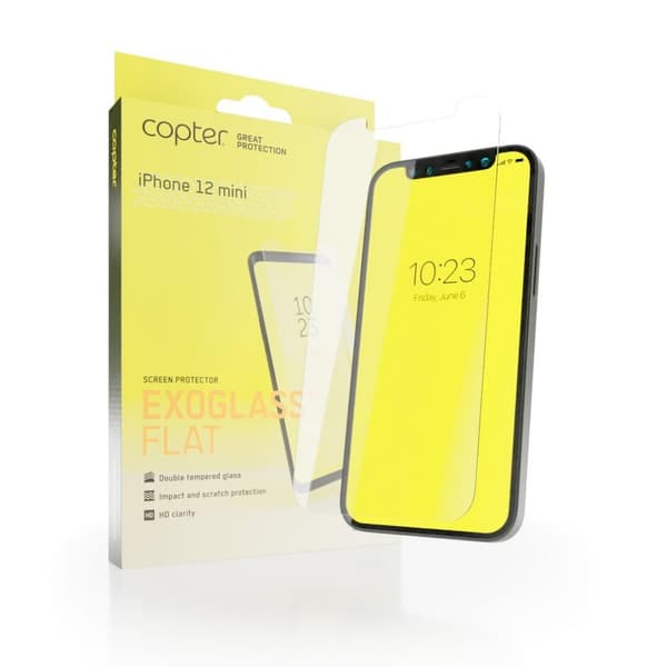 Copter Exoglass skjermbeskytter for iPhone 12 Mini 5.4"