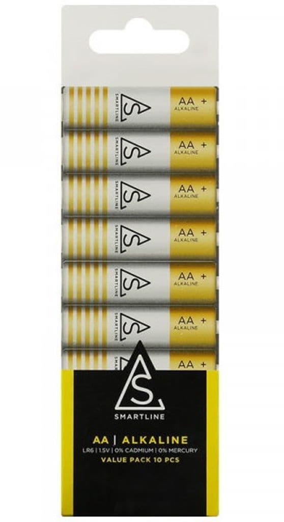 AA LR6 Smartline Alkaline 10-pak