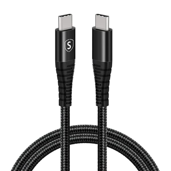 Sign USB-C till USB-C-kabel 5A, 100W, 1m - Svart