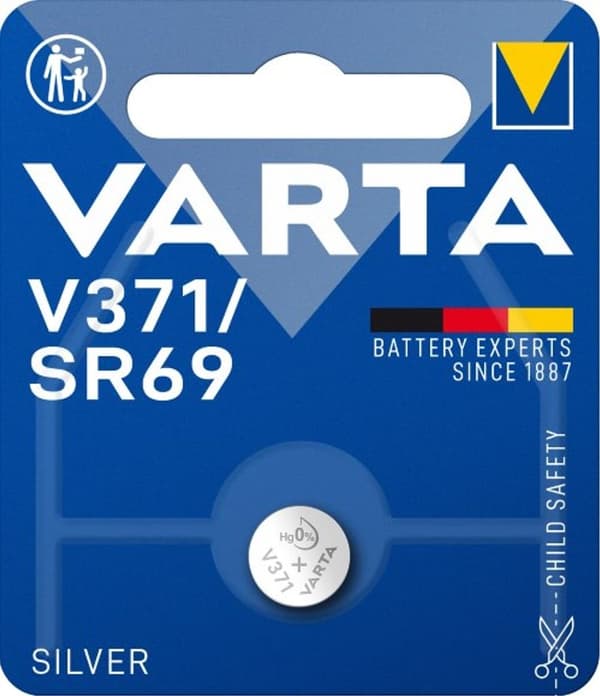 VARTA Silver Coin knapcelle batteri V371 / SR69