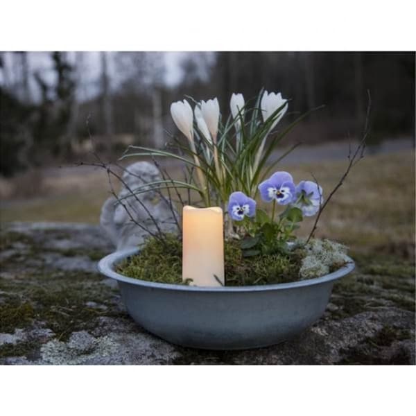 LED GRAVELYS SERENE / 10 cm / Timer / Sensor / Batteri